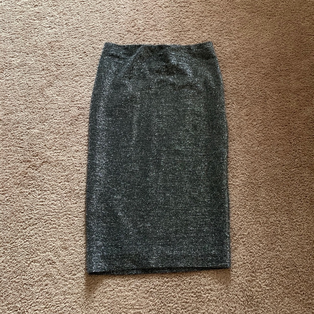 EUC Express Shimmer Pencil Skirt - XS